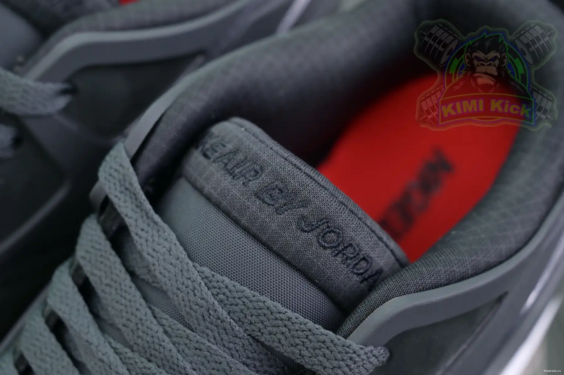 Sylvester Jordan Kimikick RM x Air SP 4 “Anthracite” Jordan Nigel 0509